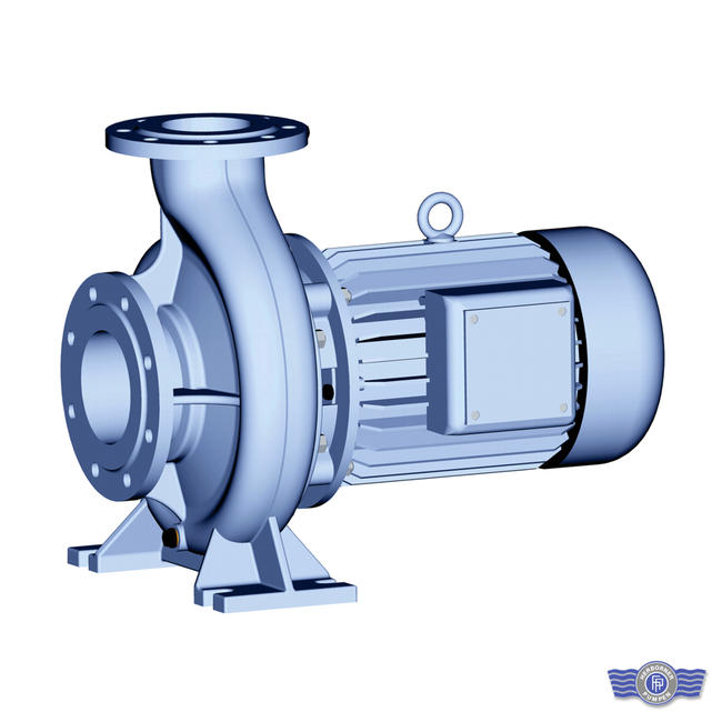 Herborner Pompen Uniblock GF-PM kortgekoppelde zwembad pomp met permanent magneet motor