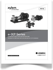 Xylem technische brochure e-IPX